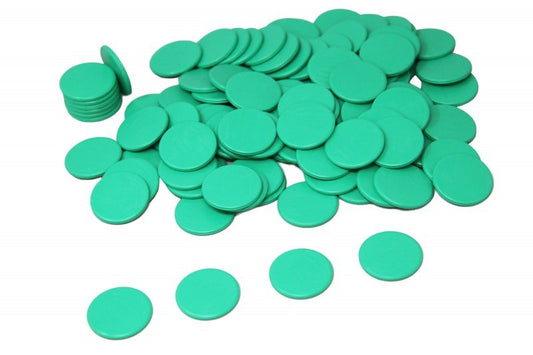 Wissner - Game chips green100 pcs - Playlaan