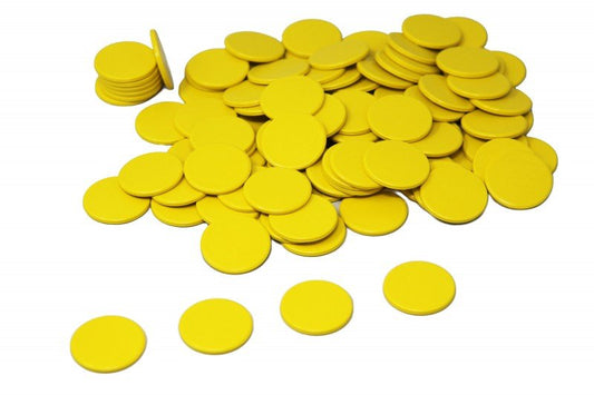 Wissner - Game chips yellow 100 pcs - Playlaan