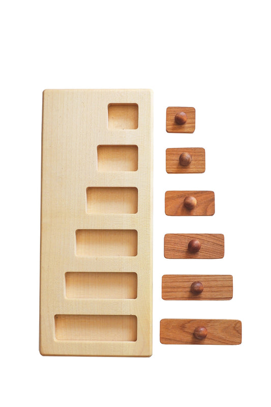 Wooden Story - Montessori Long-Short Puzzle - Playlaan
