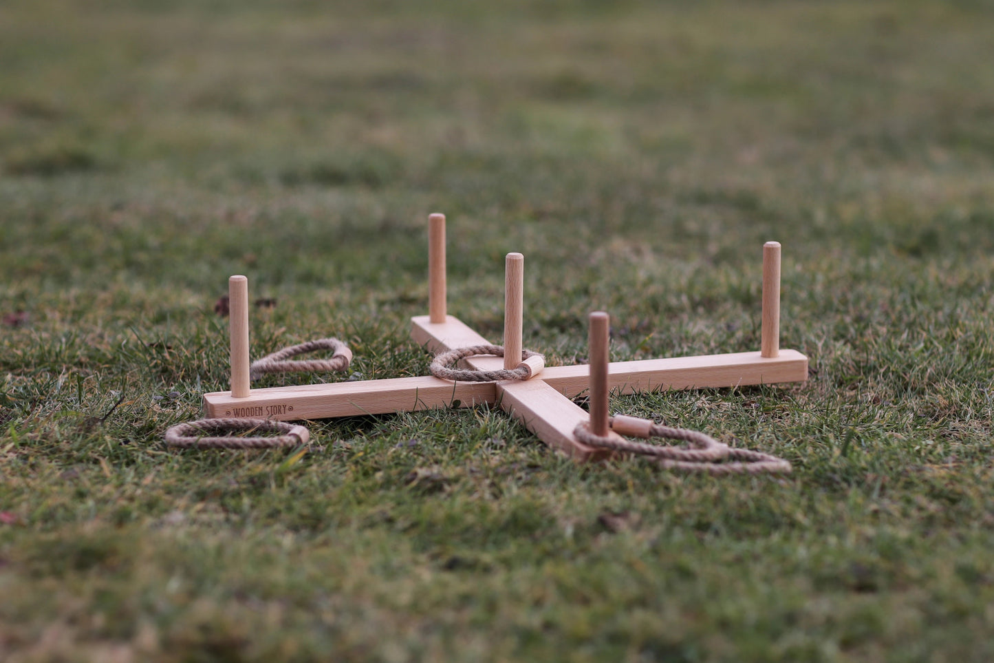 Wooden Story - Ring Toss Rainbow - Playlaan