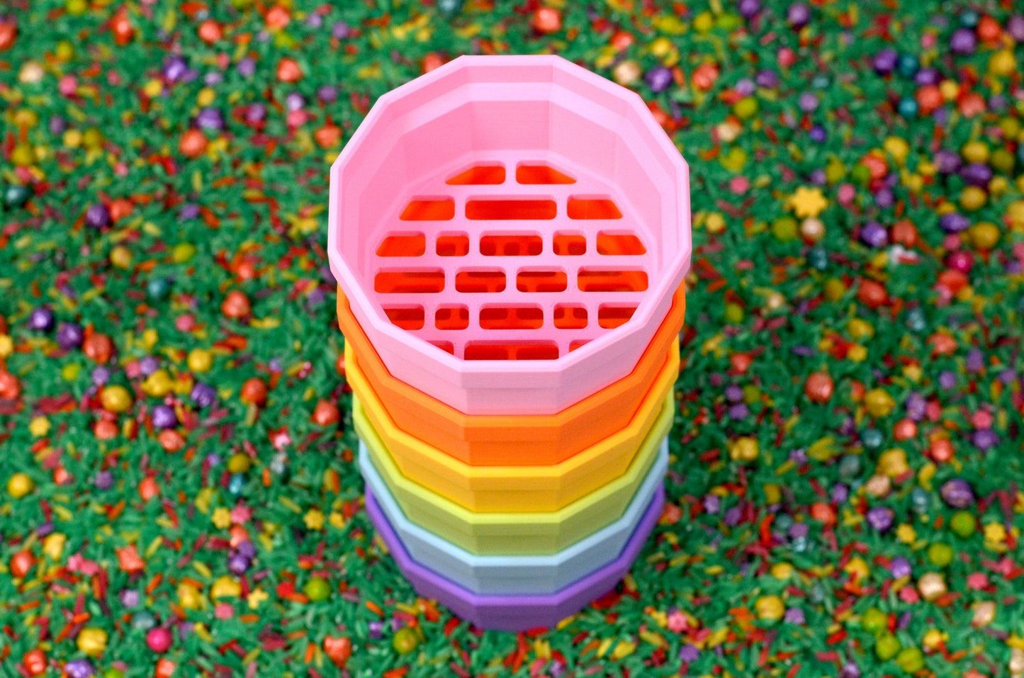 X-Creator - X-Creator - Zeefjes set groot - Pastel 6st - Playlaan