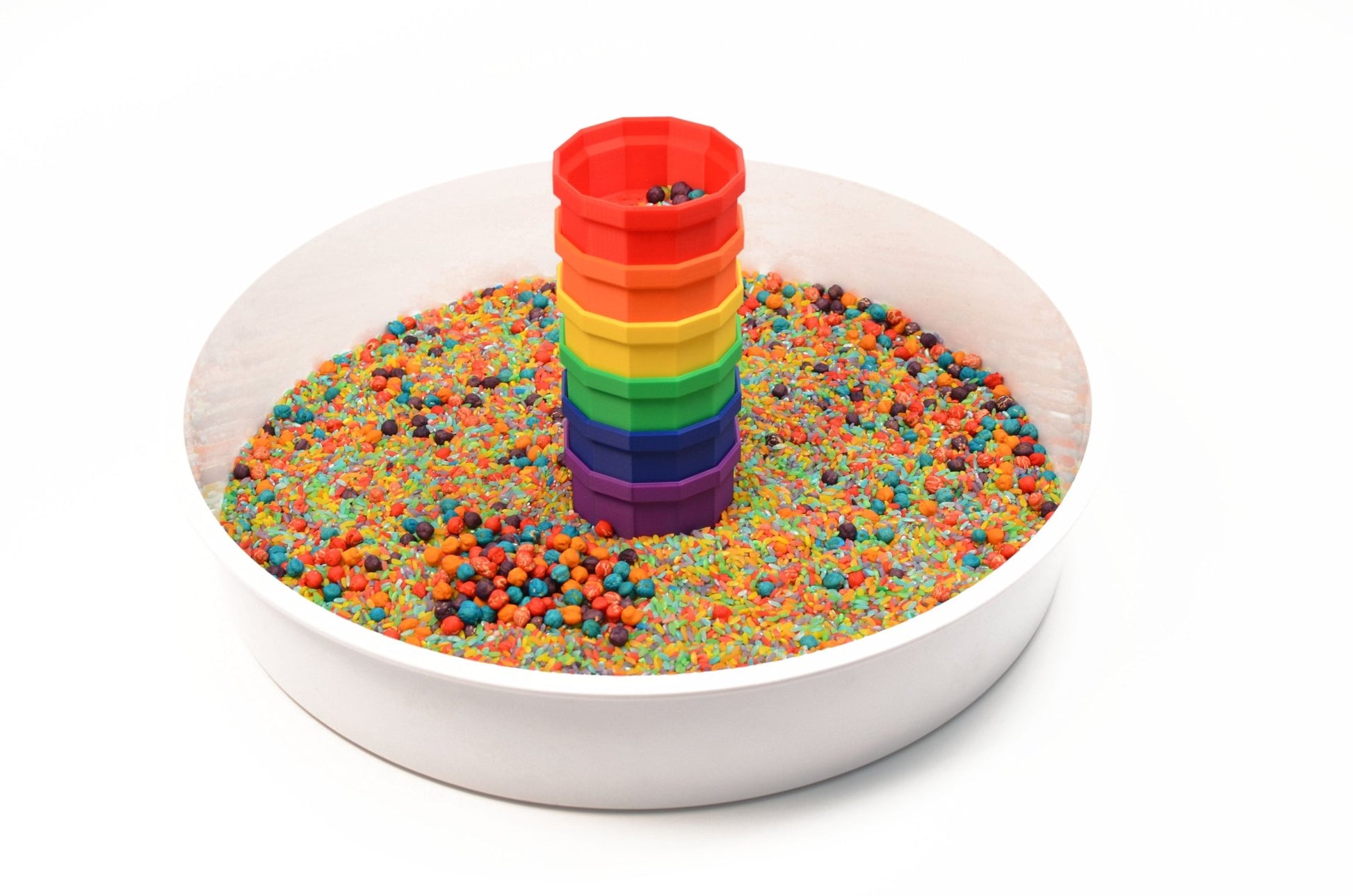 X-Creator - X-Creator - Zeefjes set groot - Regenboog 6st - Playlaan