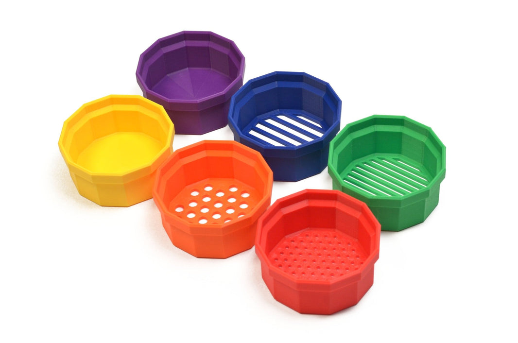 X-Creator - X-Creator - Zeefjes set groot - Regenboog 6st - Playlaan
