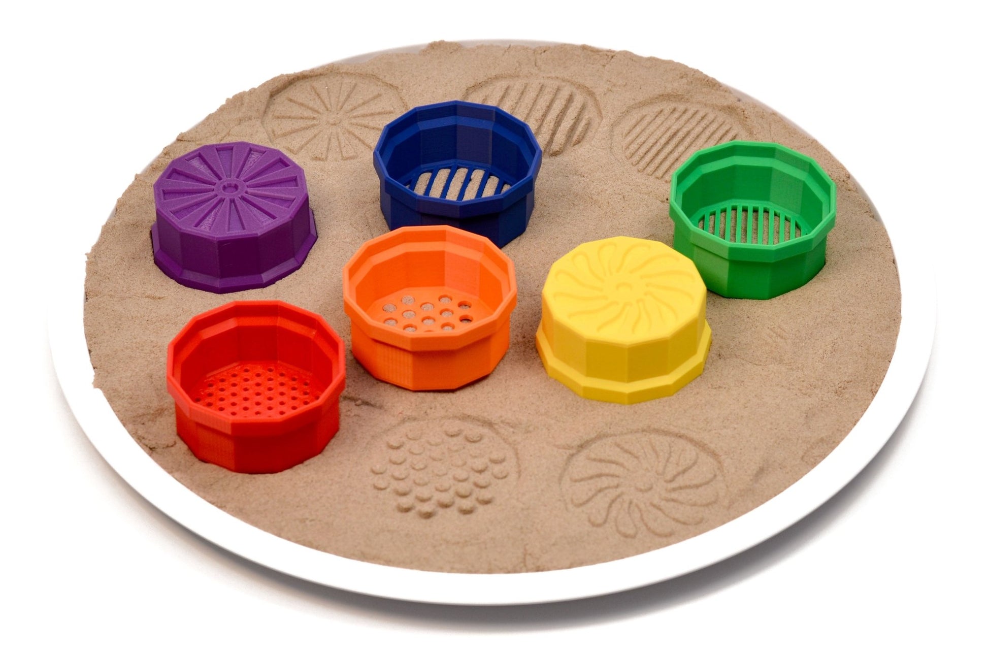 X-Creator - X-Creator - Zeefjes set groot - Regenboog 6st - Playlaan