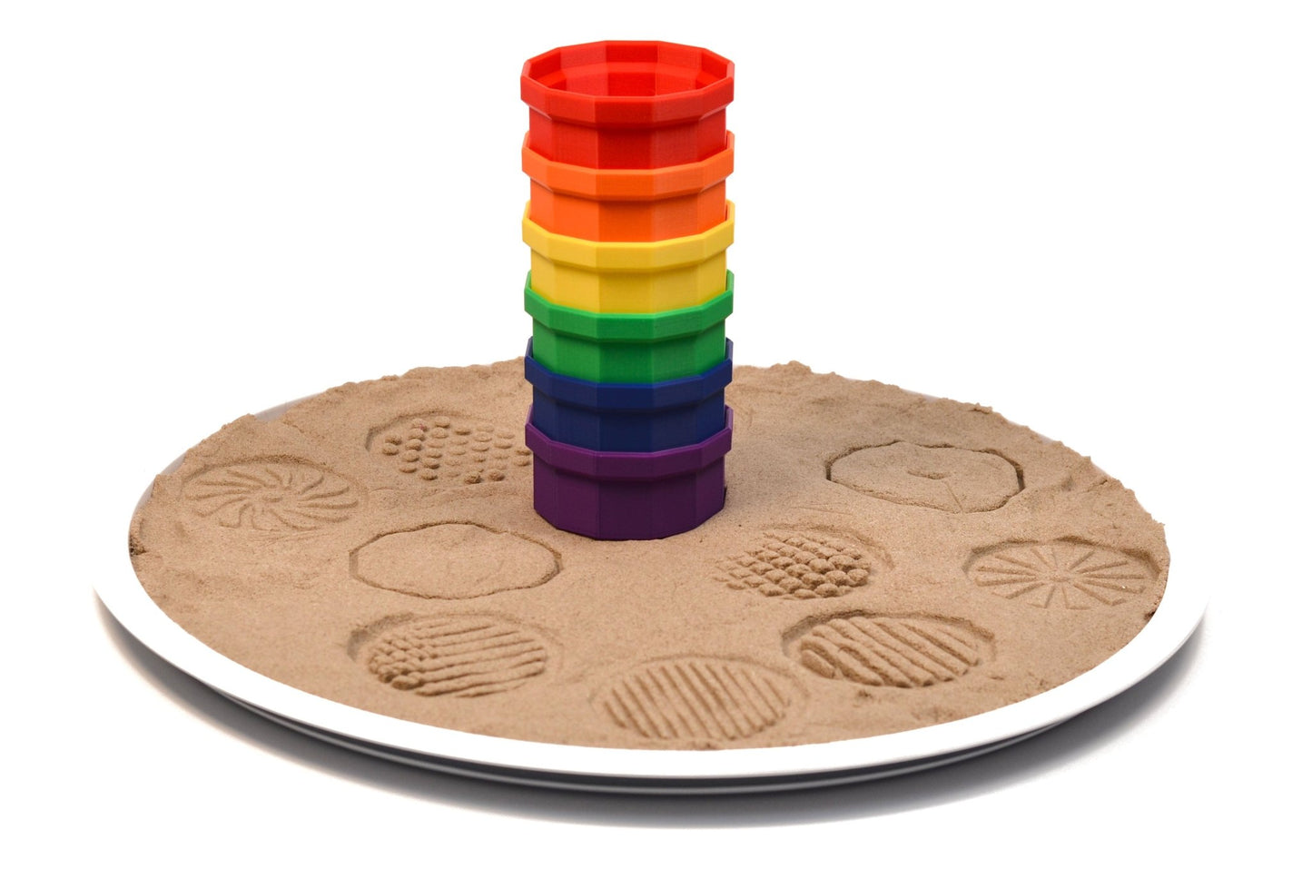 X-Creator - X-Creator - Zeefjes set groot - Regenboog 6st - Playlaan