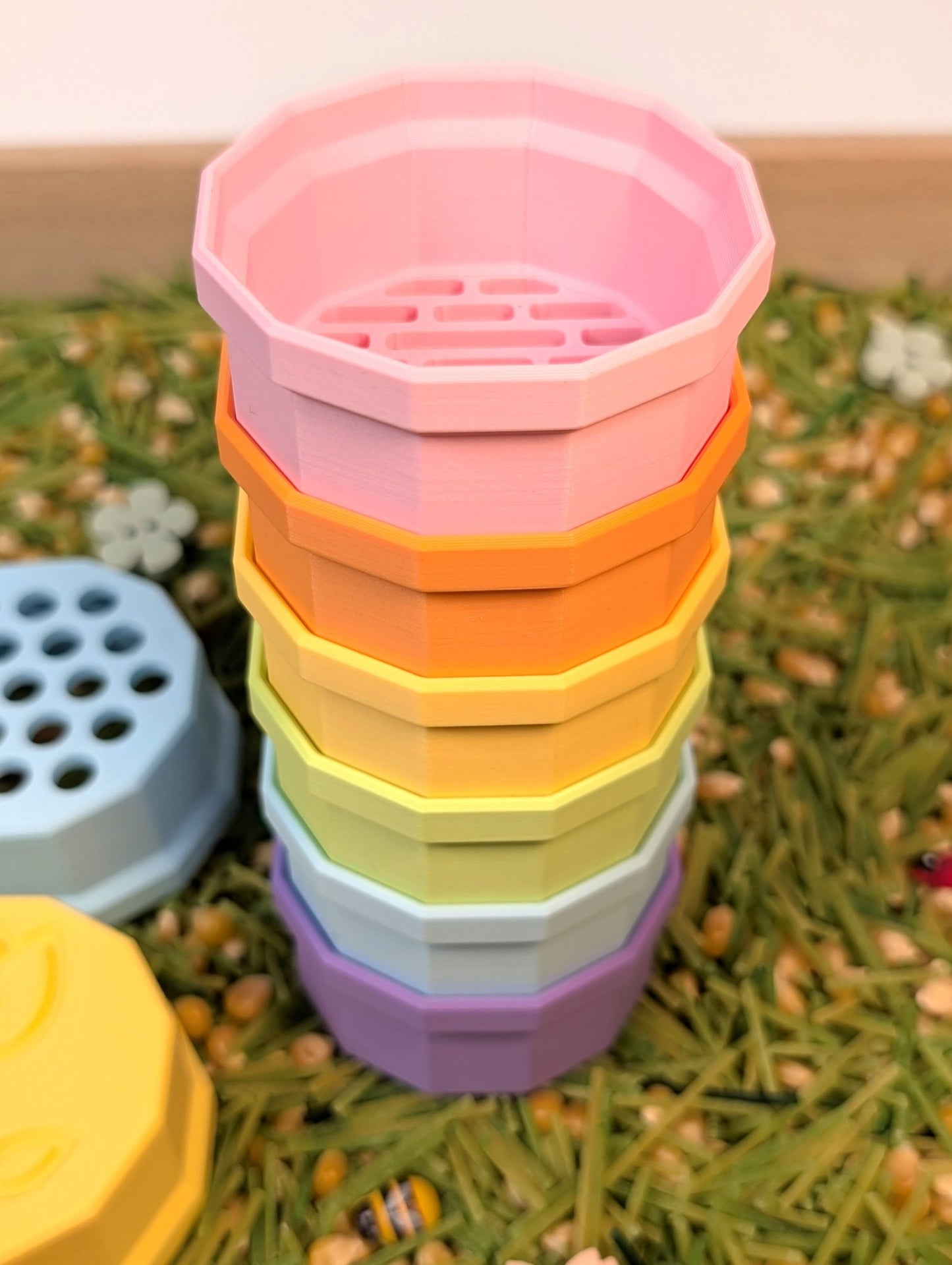 X-Creator - X-Creator - Zeefjes set klein - Pastel 6st - Playlaan