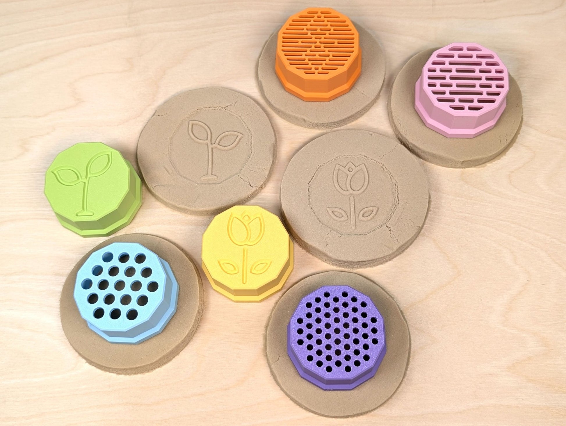 X-Creator - X-Creator - Zeefjes set klein - Pastel 6st - Playlaan