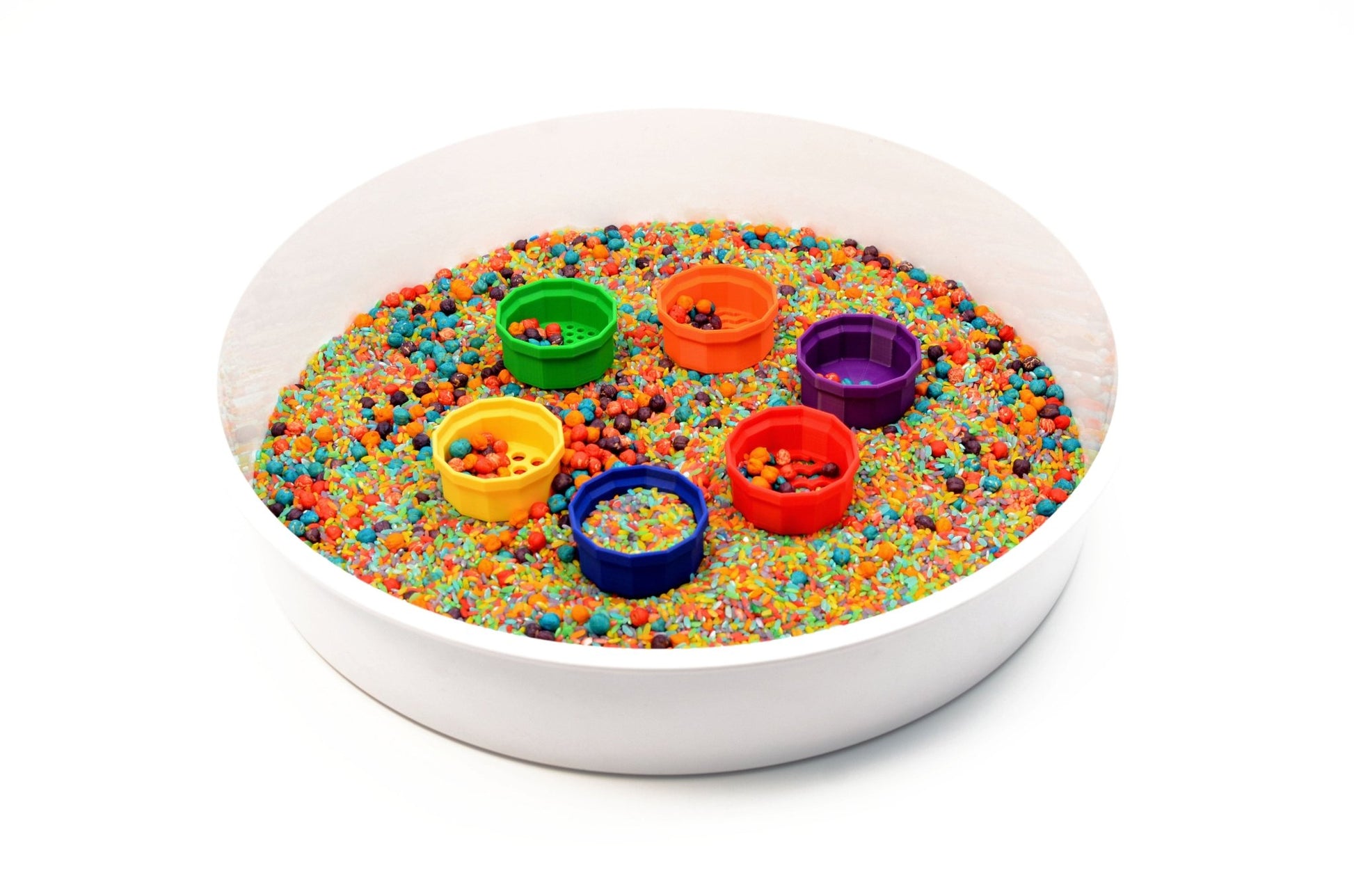 X-Creator - X-Creator - Zeefjes set klein - Regenboog 6st - Playlaan