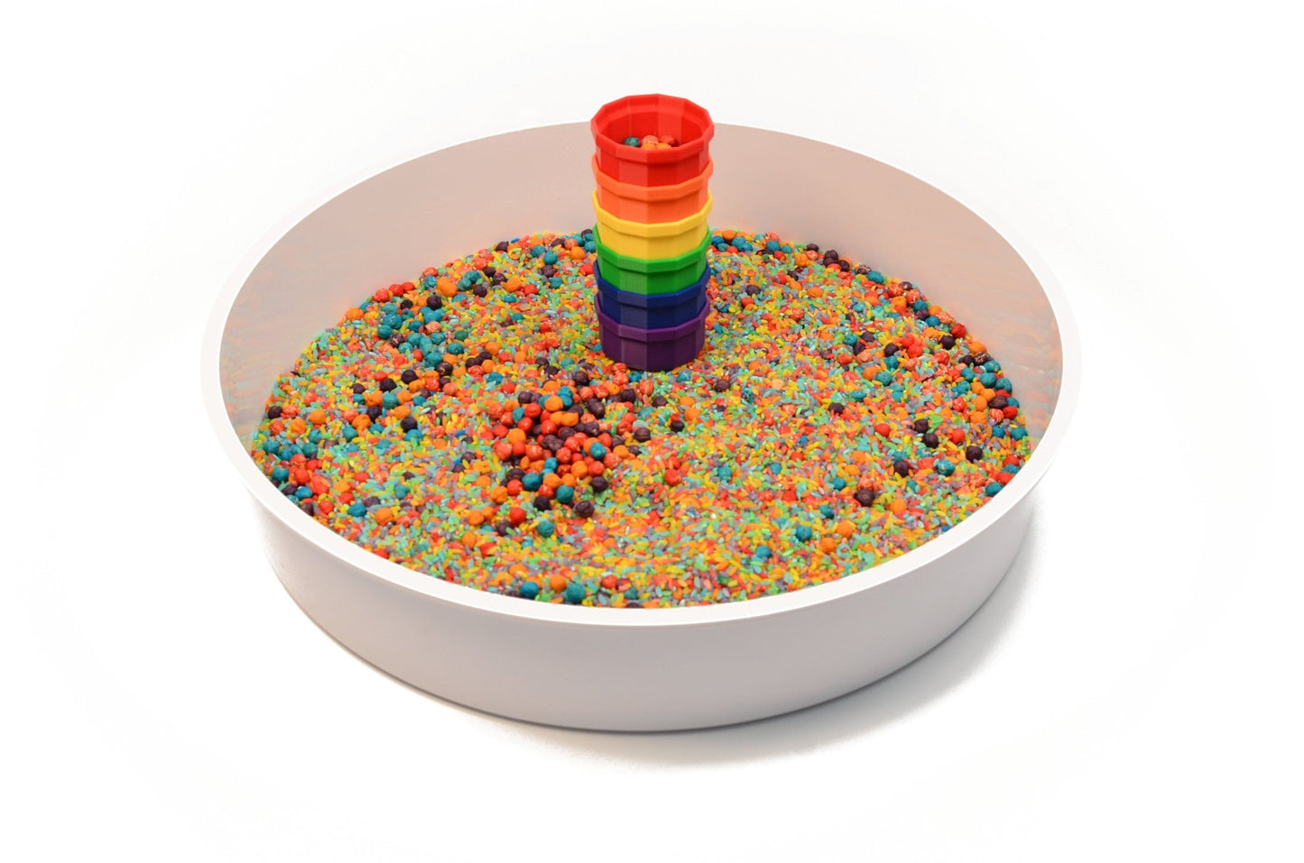 X-Creator - X-Creator - Zeefjes set klein - Regenboog 6st - Playlaan