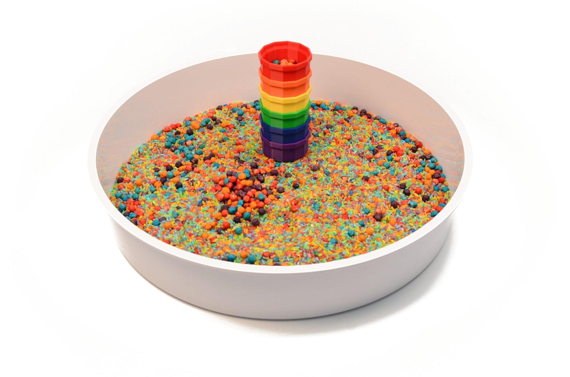 X-Creator - X-Creator - Zeefjes set klein - Regenboog 6st - Playlaan