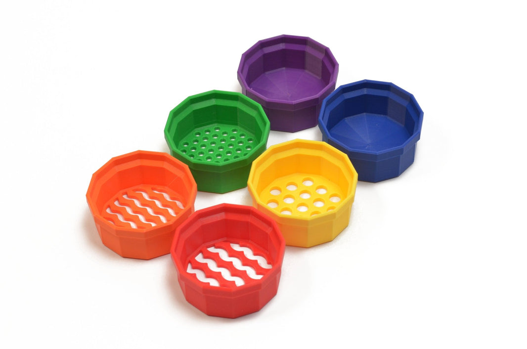X-Creator - X-Creator - Zeefjes set klein - Regenboog 6st - Playlaan