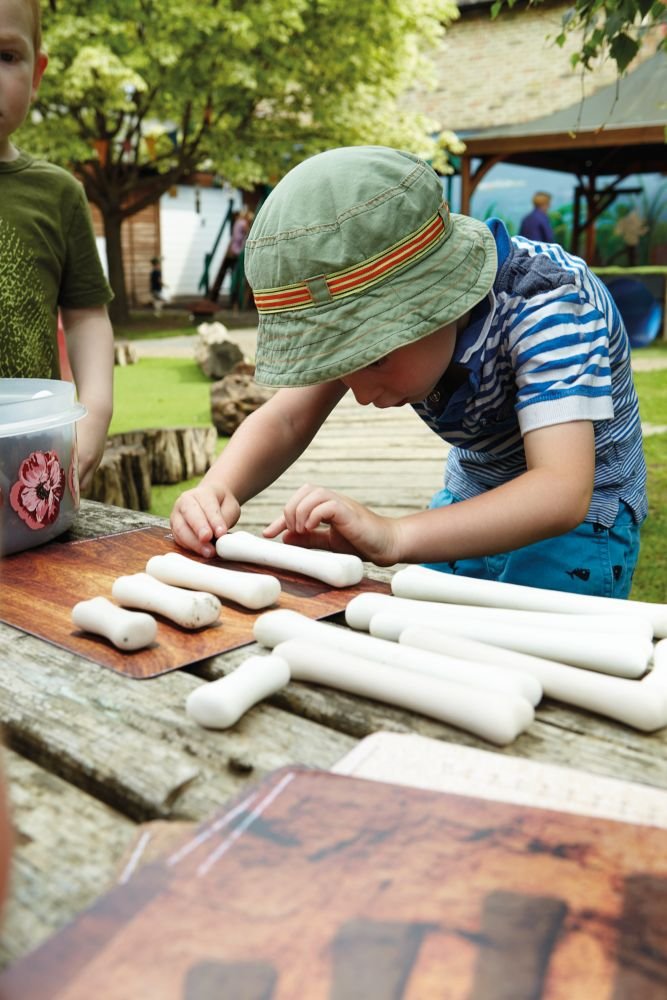 Yellow Door - Yellow door - Dinosaur botten match - en meetset - Playlaan