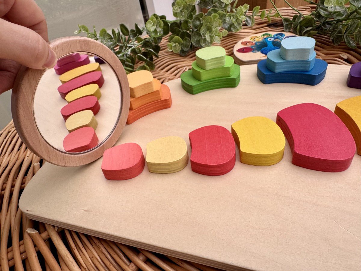 Yellow Door - Yellow door - Educatieve patroon - en speelset pauw - Playlaan