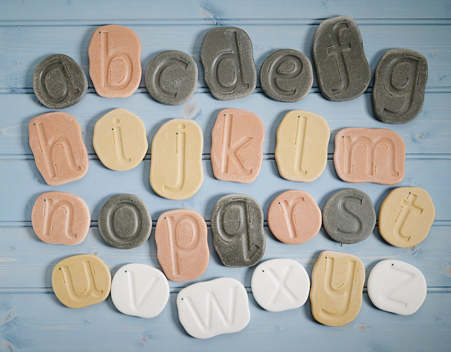Yellow Door - Yellow Door - Feels - Write Lowercase Letter Stones - Playlaan