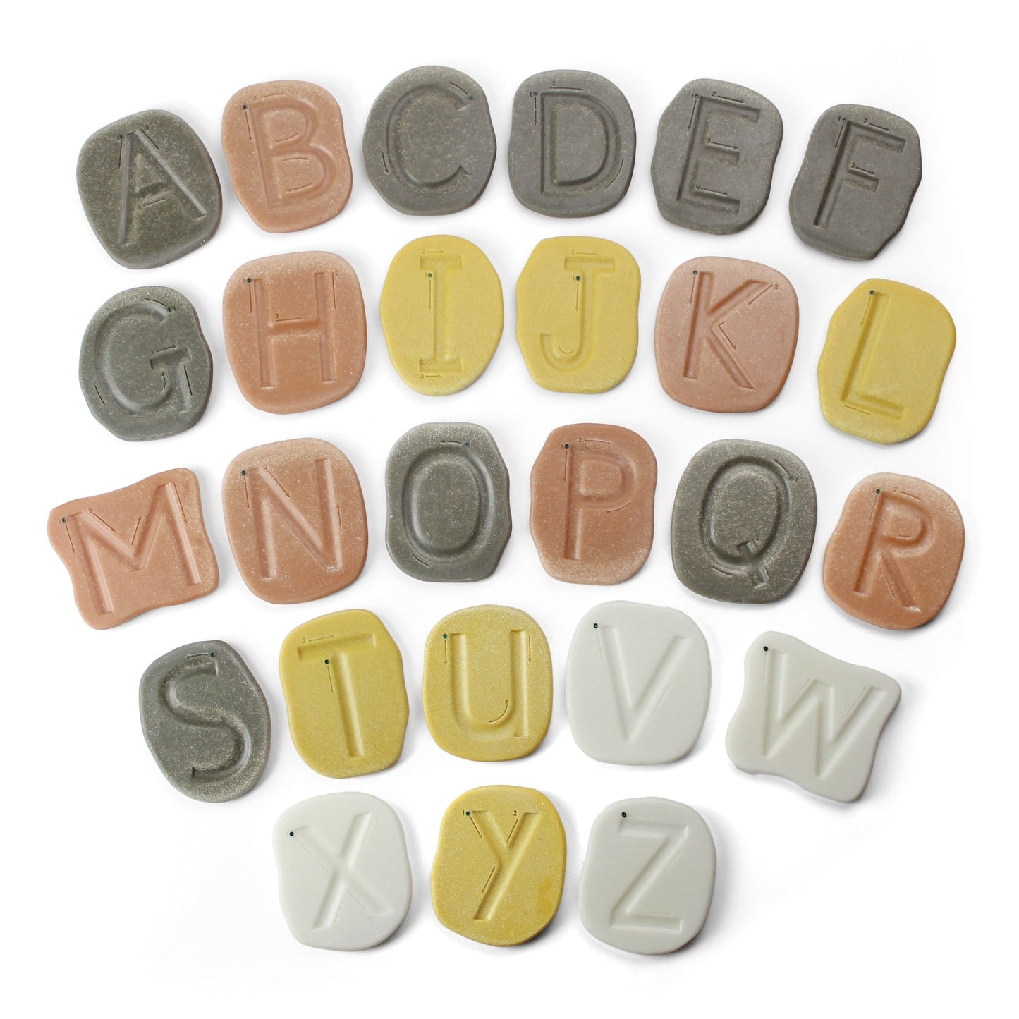 Yellow Door - Yellow Door - Feels - Write Uppercase Letter Stones - Playlaan