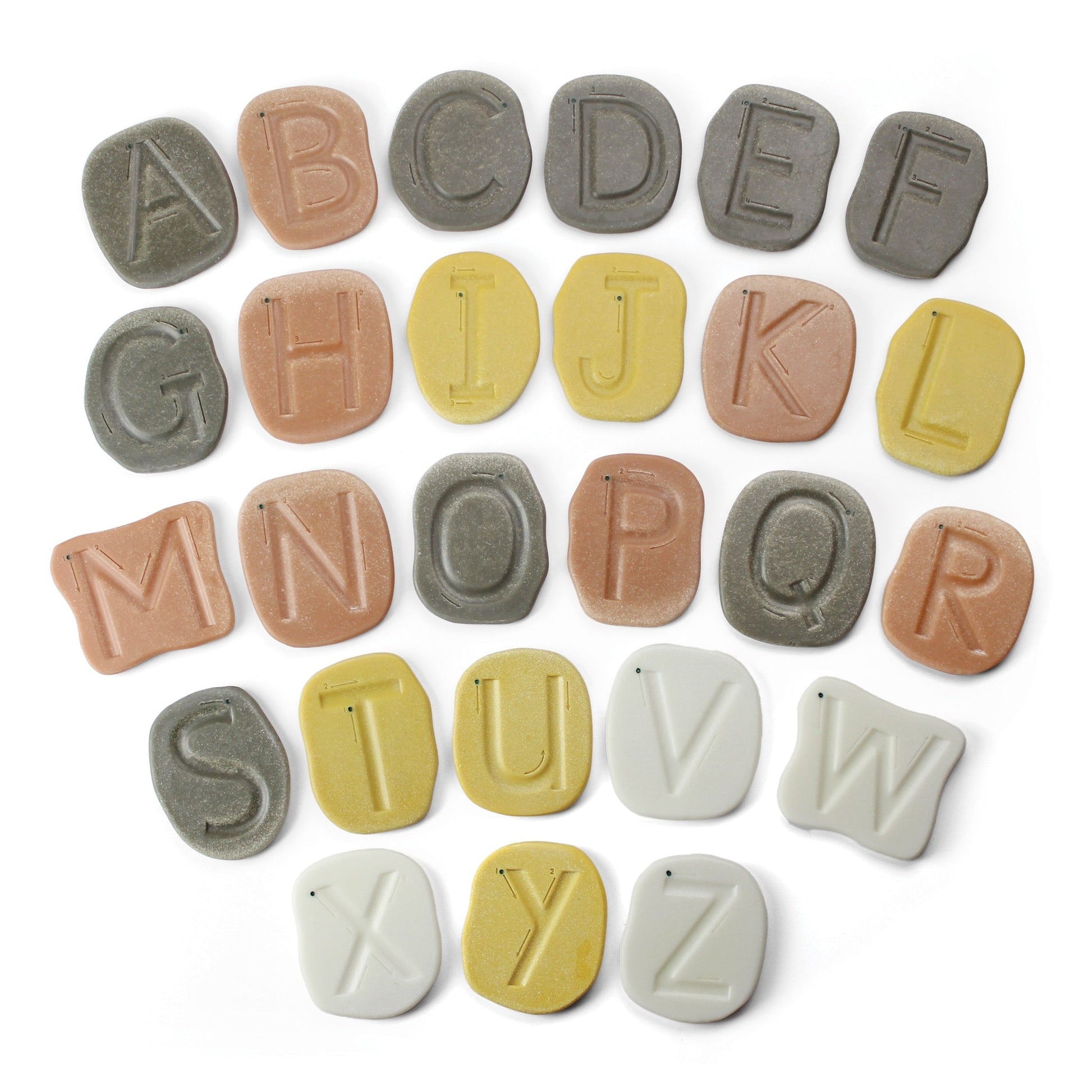 Yellow Door - Yellow Door - Feels - Write Uppercase Letter Stones - Playlaan