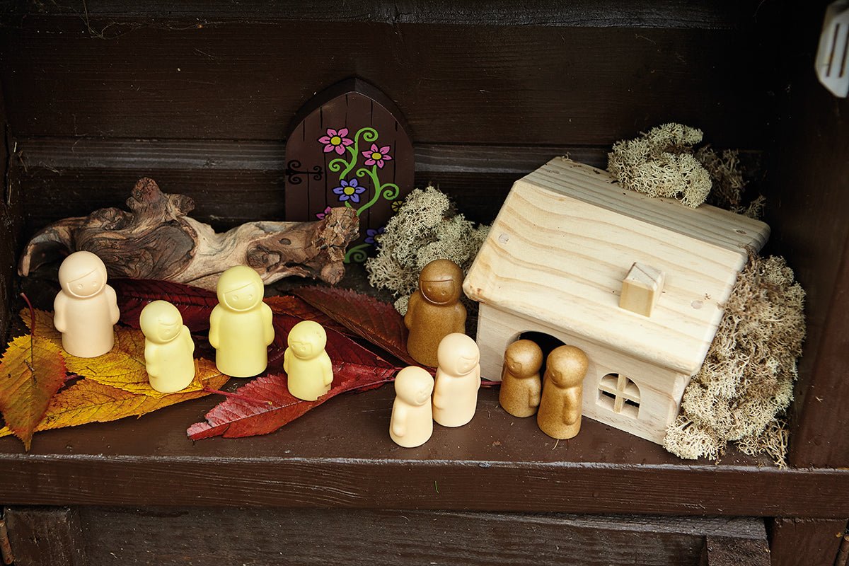 Yellow Door - Yellow Door - Little People - Sensory Play Set (9st) - Playlaan