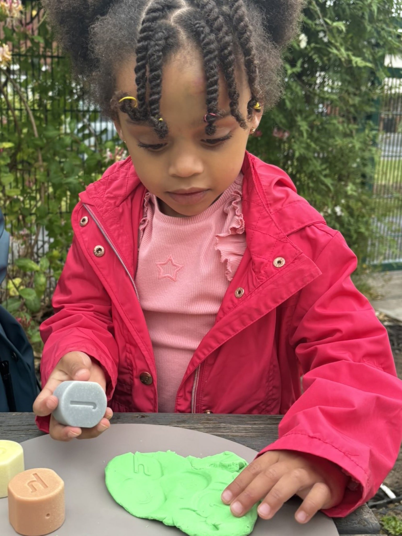 Yellow Door - Yellow Door - Lowercase Alphabet Stamping Stones - Playlaan