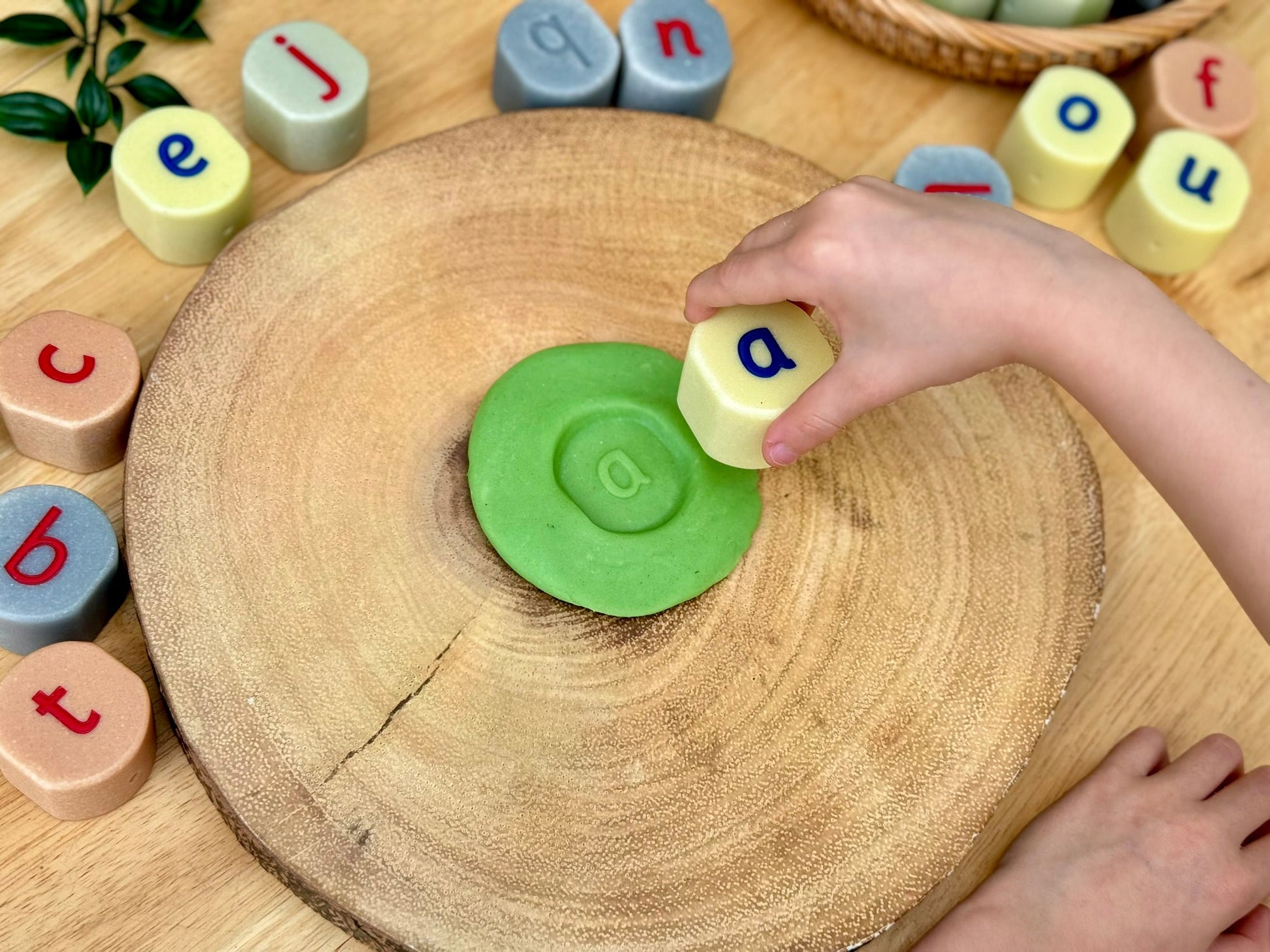 Yellow Door - Yellow Door - Lowercase Alphabet Stamping Stones - Playlaan