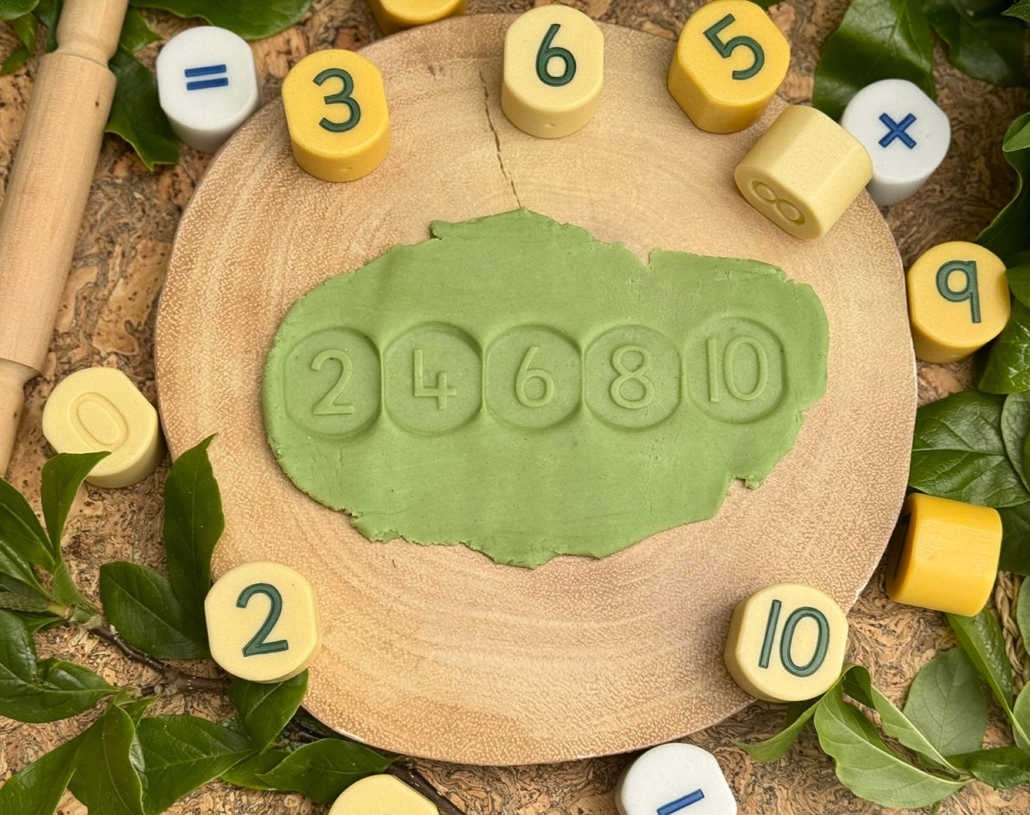Yellow Door - Yellow Door - Number Stamping Stones - Playlaan