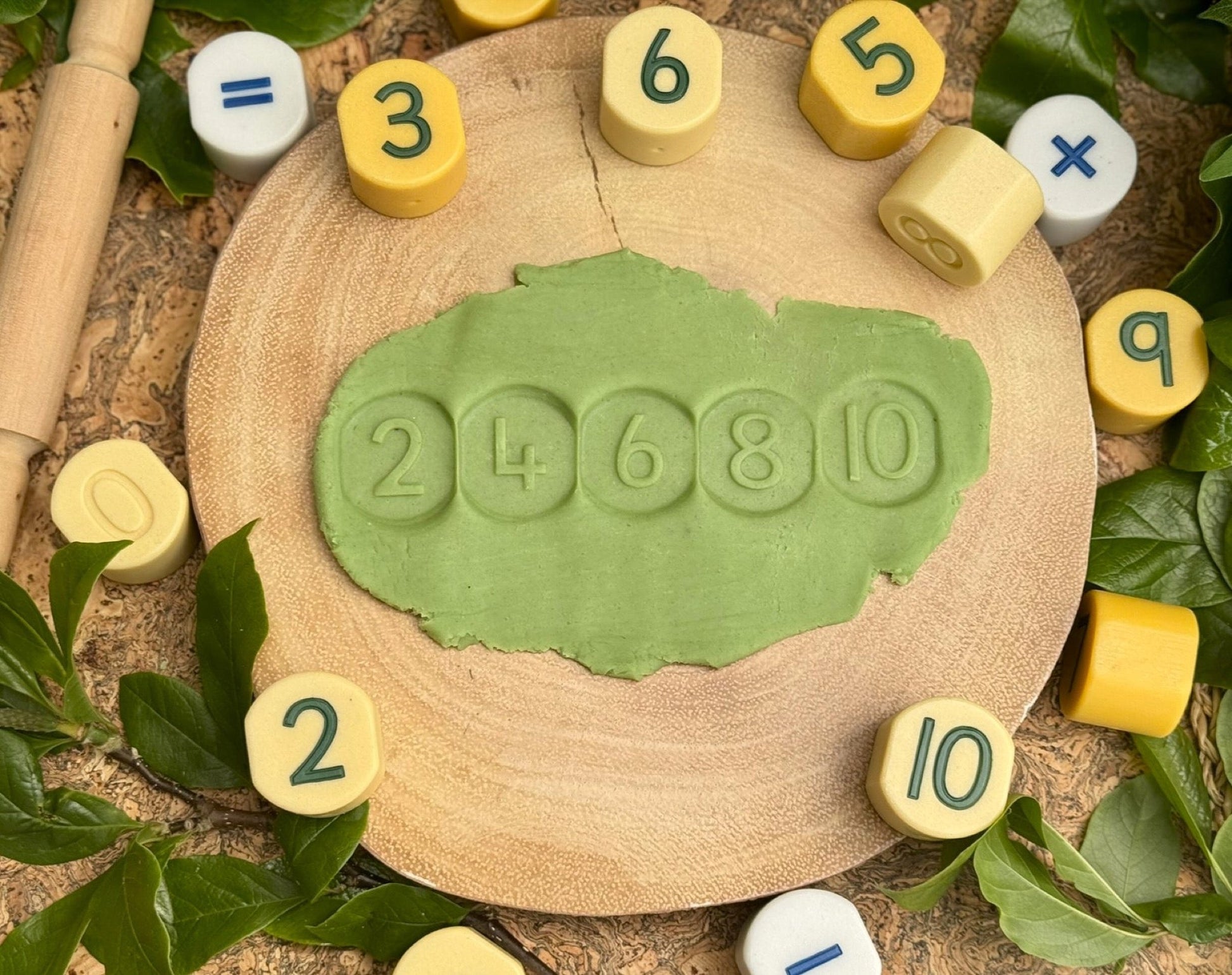 Yellow Door - Yellow Door - Number Stamping Stones - Playlaan