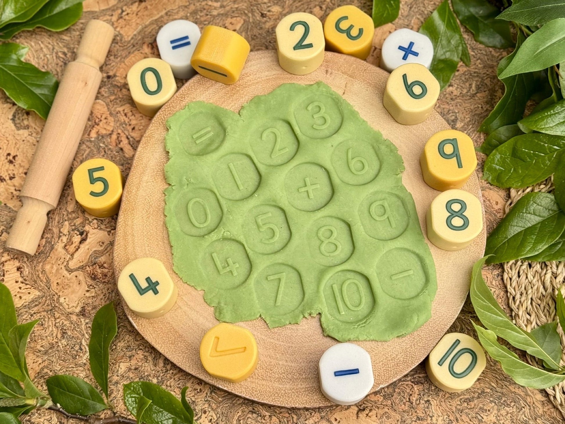 Yellow Door - Yellow Door - Number Stamping Stones - Playlaan