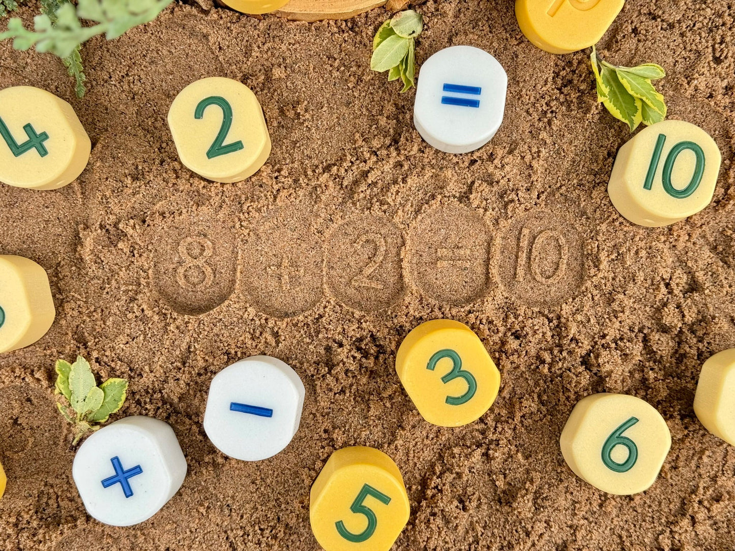 Yellow Door - Yellow Door - Number Stamping Stones - Playlaan