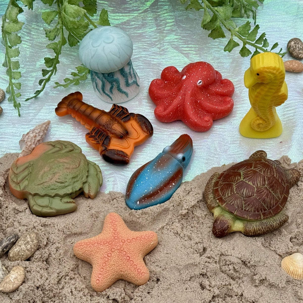 Yellow Door - Yellow Door - Sensory Play Stones - Ocean Life - Playlaan