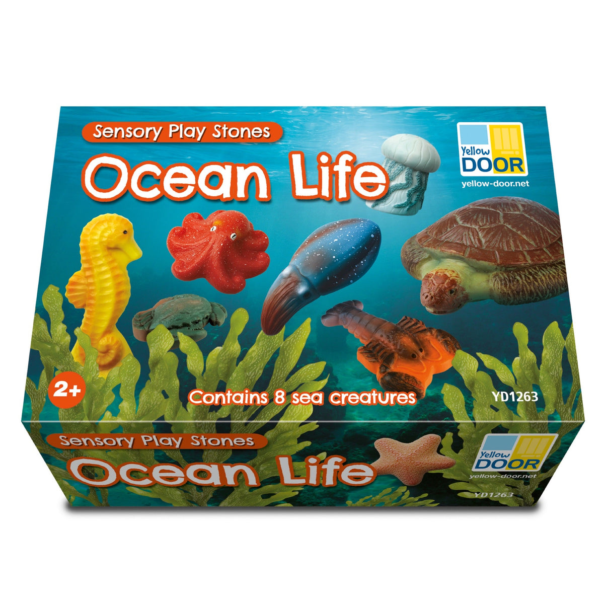 Yellow Door - Yellow Door - Sensory Play Stones - Ocean Life - Playlaan