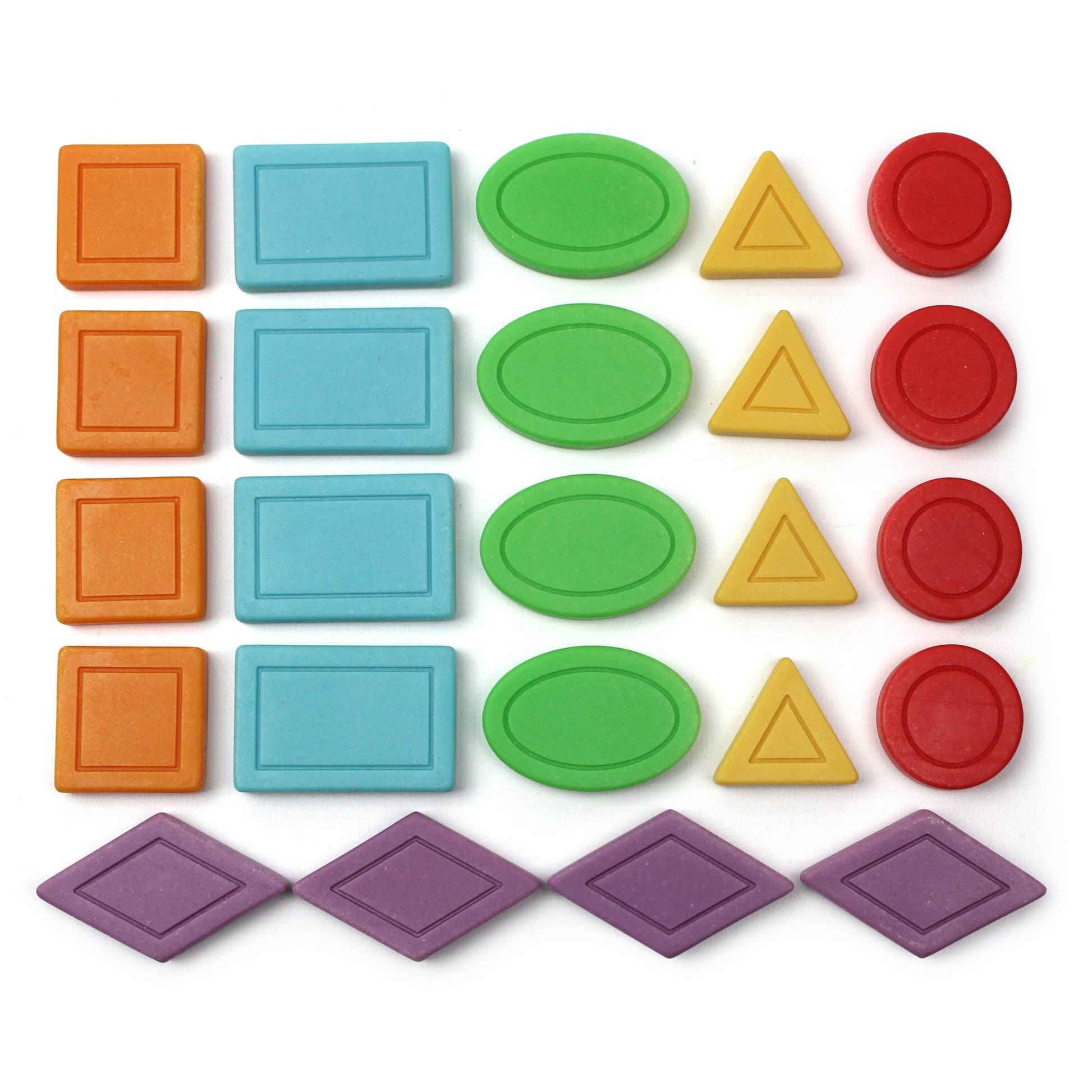 Yellow Door - Yellow Door - Shape and Colour Stones - Playlaan