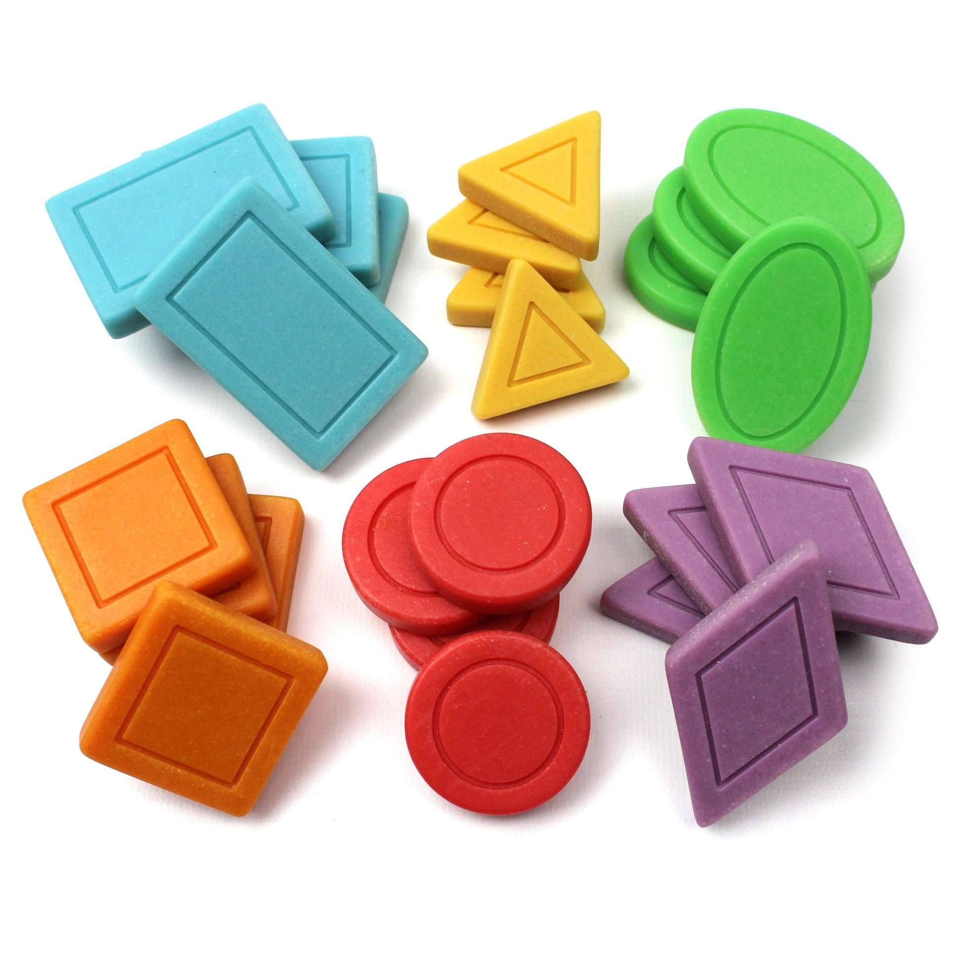 Yellow Door - Yellow Door - Shape and Colour Stones - Playlaan