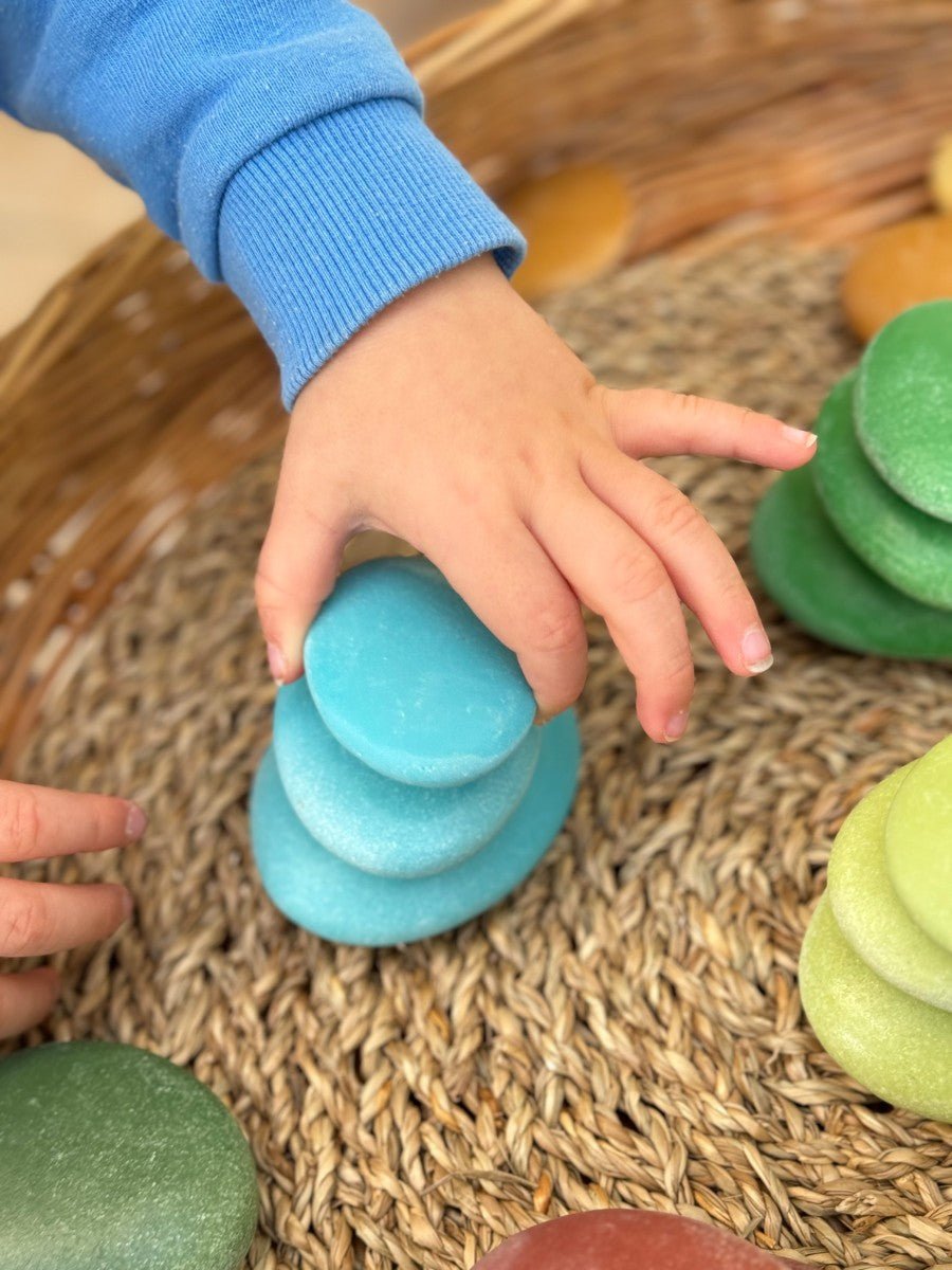 Yellow Door - Yellow door - Sorteerstenen natuur – educatieve set - Playlaan