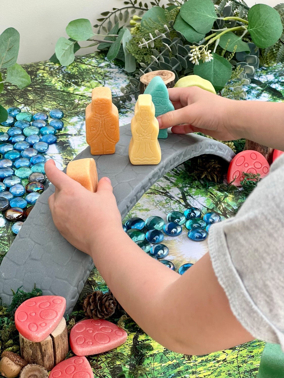 Yellow Door - Yellow Door - Speelbrug voor Small World Play - Playlaan
