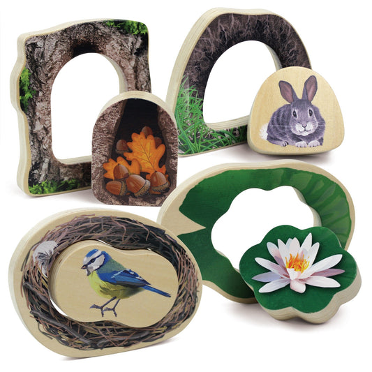 Yellow Door - Yellow door - Voel - en zoekspel - bosdieren - Playlaan