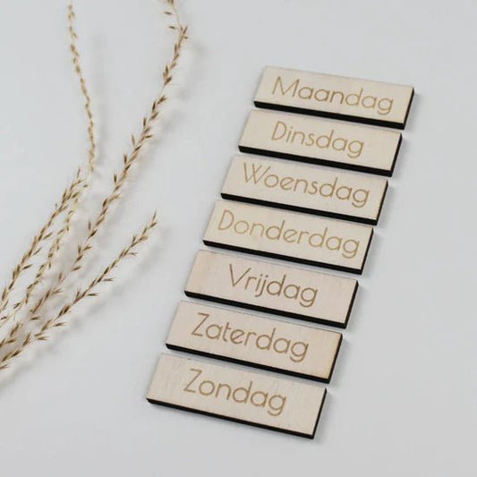 Your Little Family - Your Little Family - Dagen van de week pictogrammen - Playlaan