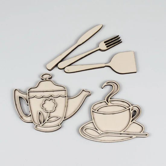 Your Little Family - Your Little Family - Houten Speelfiguren High Tea - Playlaan