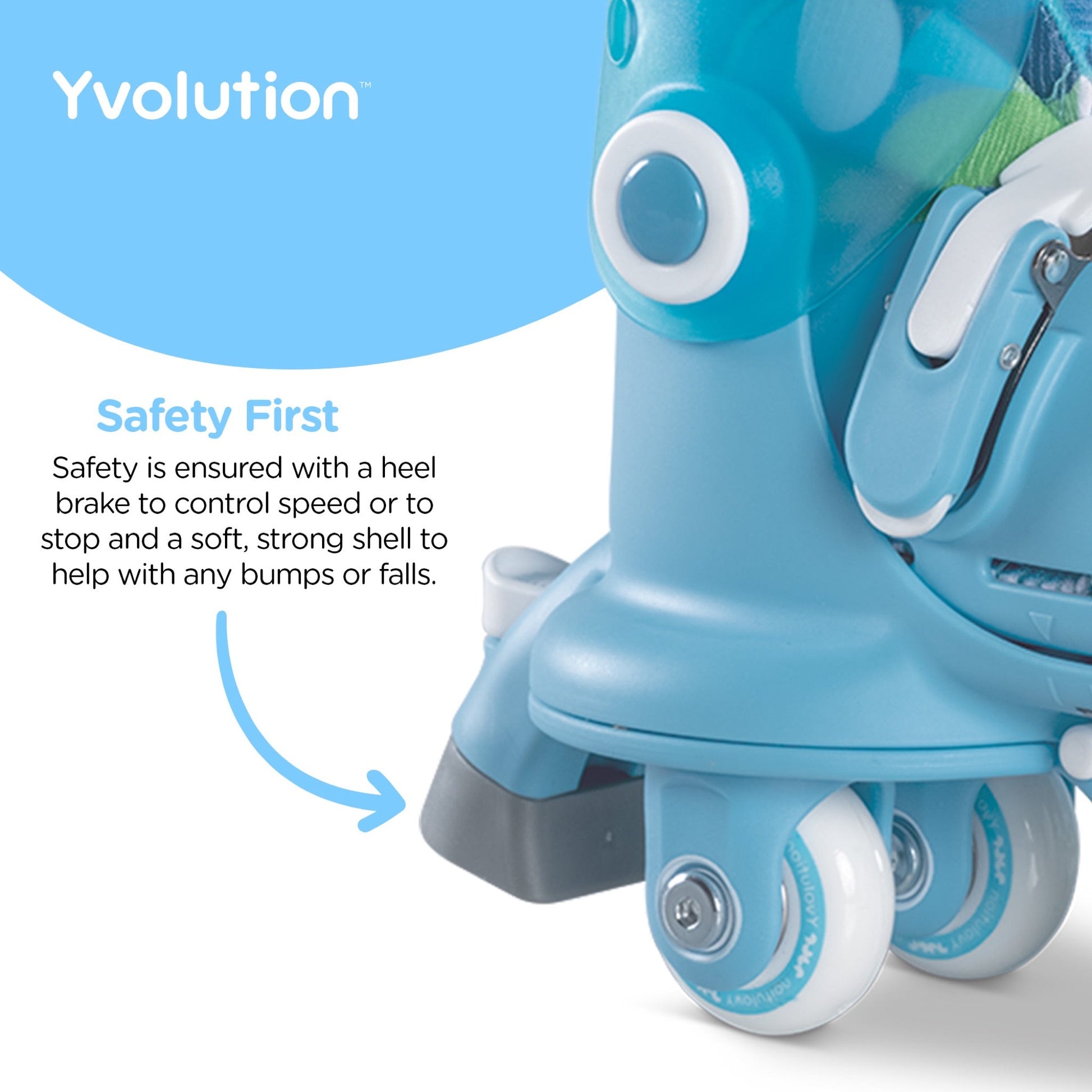 Yvolution - Yvolution - Twista Skates - Blauw (24 - 28) - Playlaan