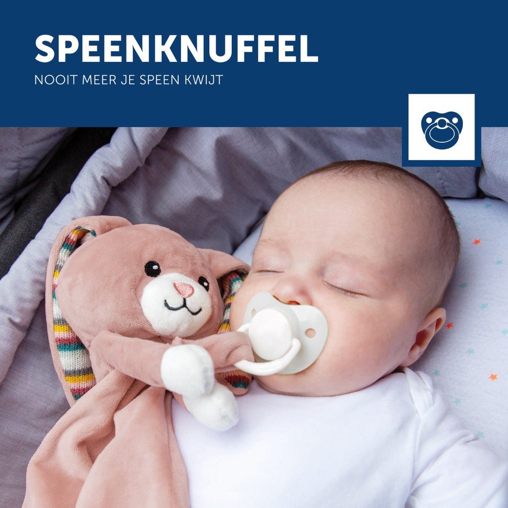 Zazu - Zazu - Baby comforter bunny Becky pink - Playlaan