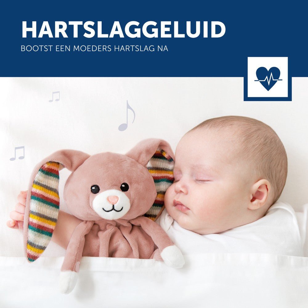 Zazu - Zazu - Baby comforter bunny Becky pink - Playlaan