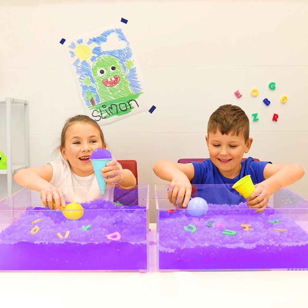 Zimpli Kids - Zimpli Glitter Gelli Play - gecertificeerd biologisch afbreekbaar sensorisch speelgoed - Playlaan