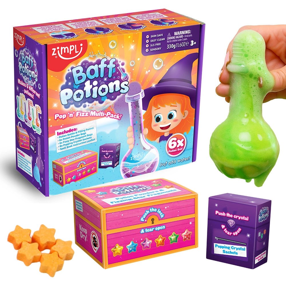 Zimpli Kids - Zimpli Kids - Baff Potions - Pop'n'Fizz Multipack - Playlaan