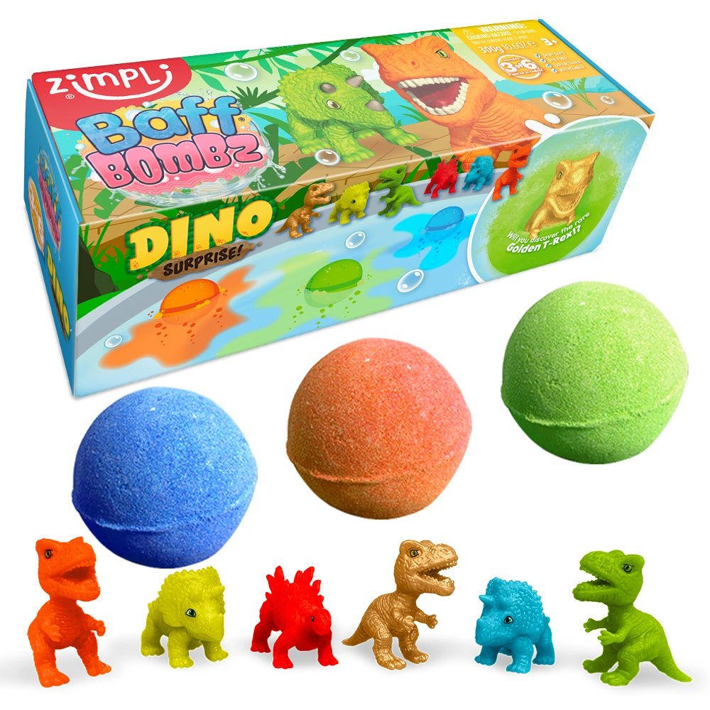 Zimpli Kids - Zimpli Kids - Bruisballen Dino Surprise 3st - Playlaan