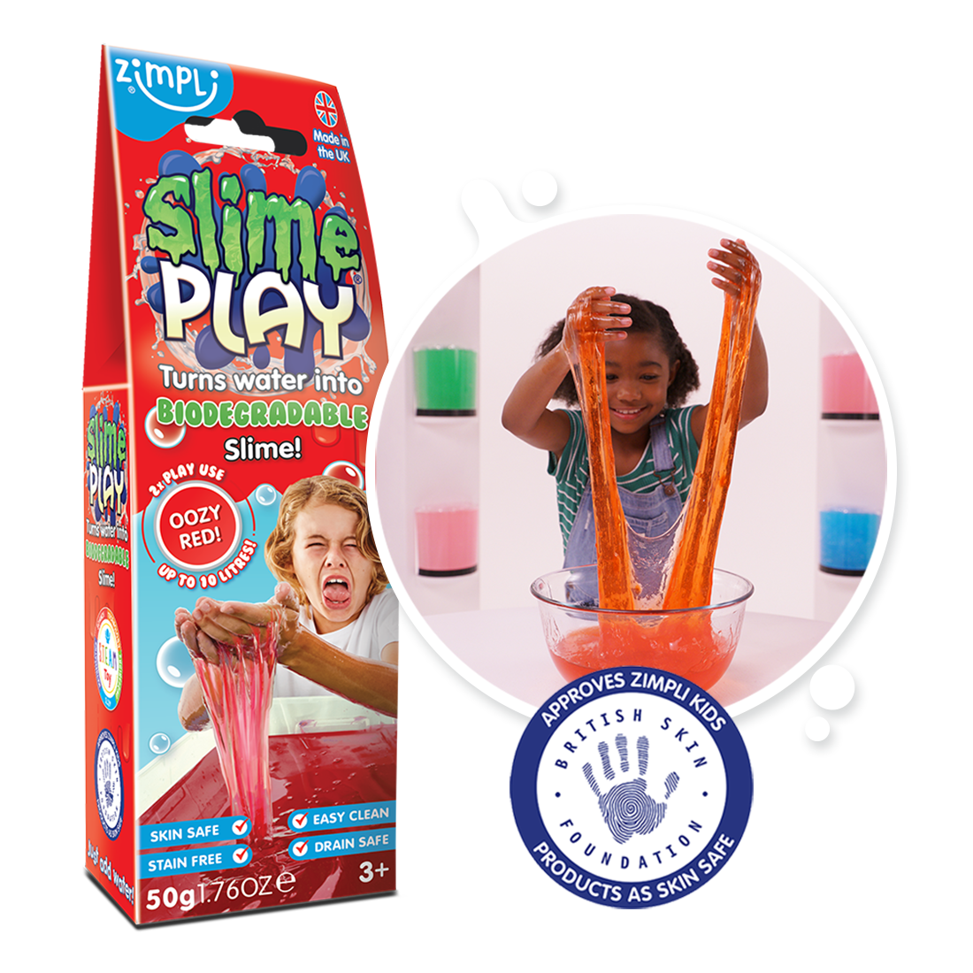Zimpli Kids - Zimpli Kids - Slime Play Multi-sensorisch spel Doe-het-zelf slimespeelgoed - Playlaan
