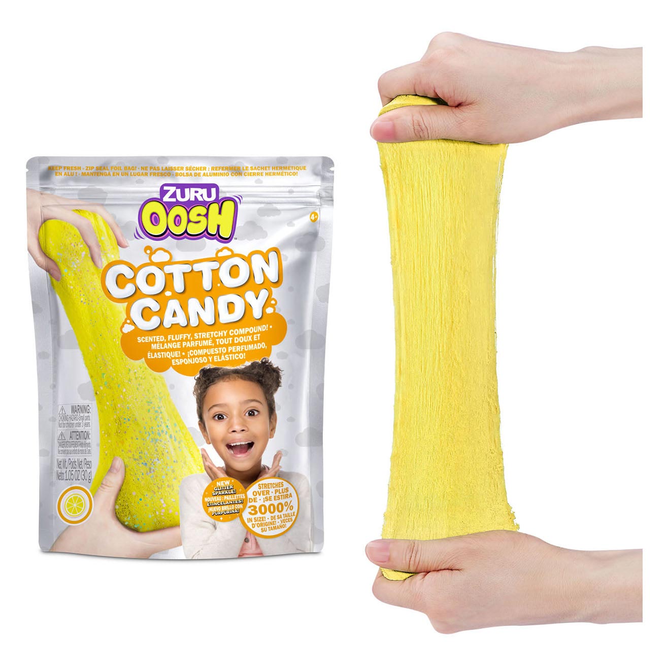 ZURU - ZURU - Oosh Cotton Candy suikerspingeur - assorti - Playlaan