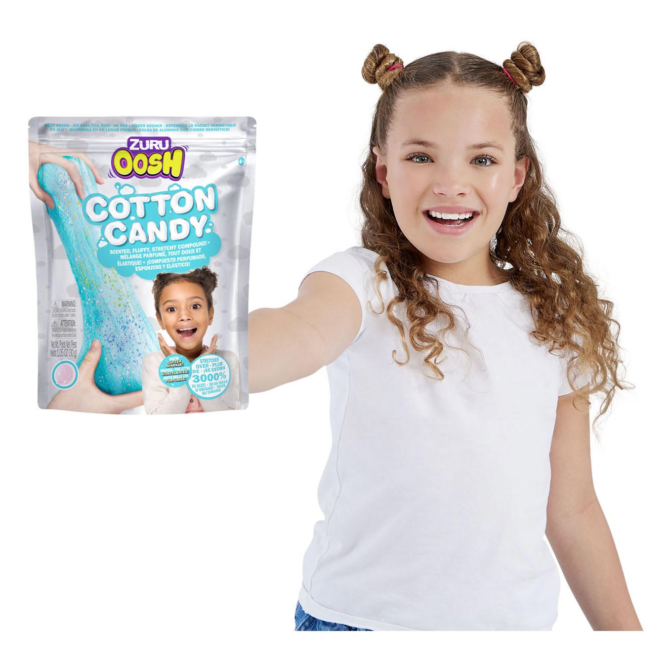 ZURU - ZURU - Oosh Cotton Candy suikerspingeur - assorti - Playlaan