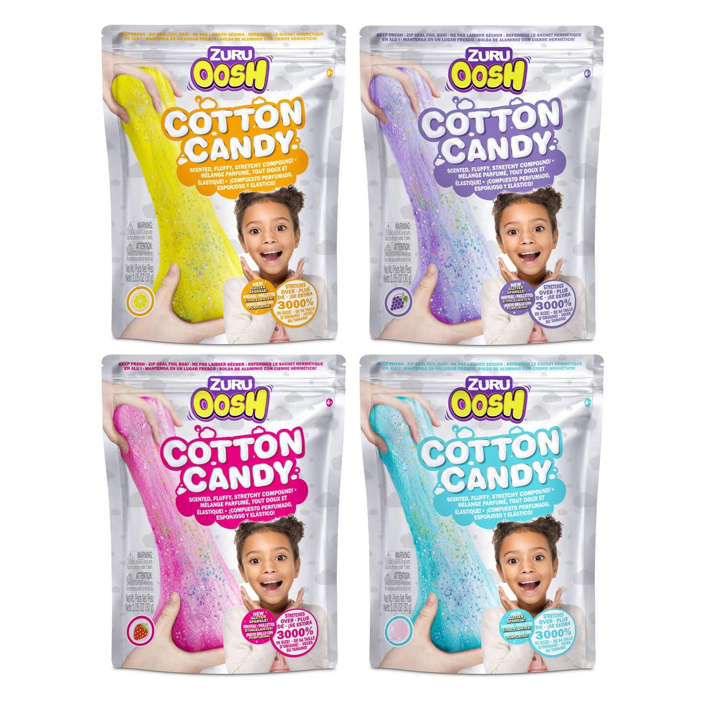 ZURU - ZURU - Oosh Cotton Candy suikerspingeur - assorti - Playlaan