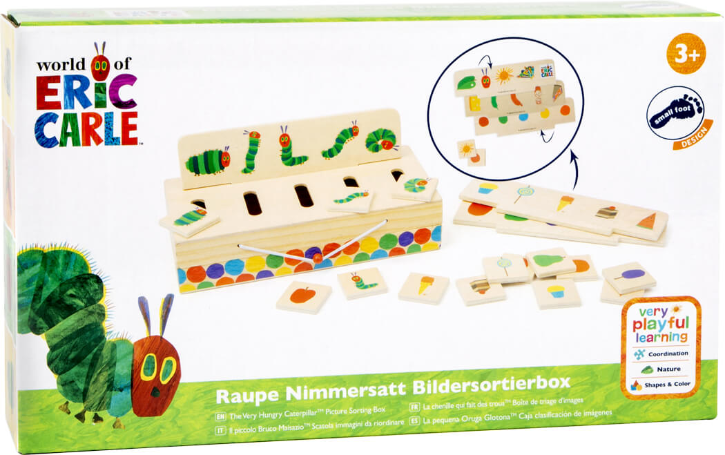 Small Foot - The Very Hungry Caterpillar Picture Sorting Box - Playlaan