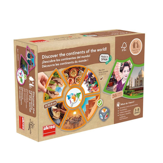 Akros - Discover the Continents of the World - Playlaan