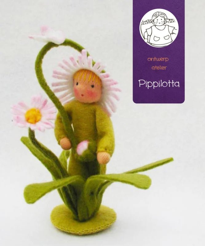 Atelier Pippilotta - Bloemenkind Madelief - DIY Knutselpakket - Playlaan