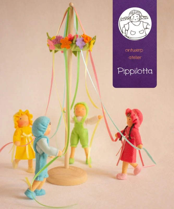 Atelier Pippilotta - Dansende Kinderen - DIY Knutselpakket - Playlaan